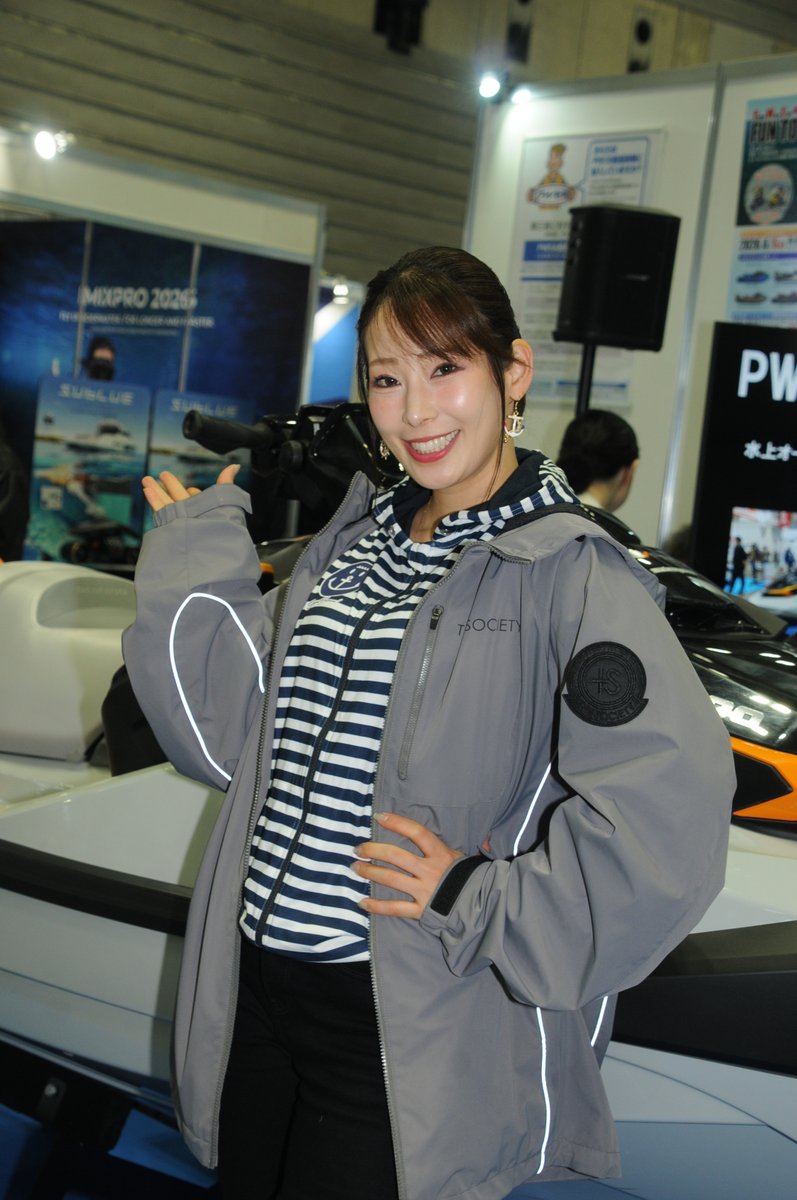 tope2000's tweet image. ジャパンインターナショナルボートショー2026  
ジェットビレッジ
RIHOさん（@ri1hoo）    

#ボートショー 
#ジェットビレッジ
#RIHO