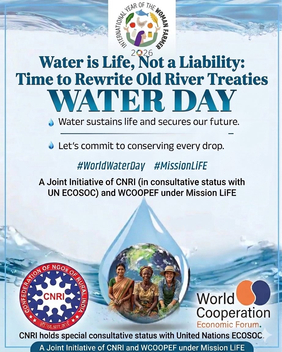 binodrp's tweet photo. Water is Life, Not a Liability: Time to Rewrite Old River Treaties https://t.co/AQomt4D6UE