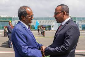 RAbdiAnalyst's tweet photo. #BREAKING 

Somali President Hassan Sheikh Mohamud plans to leave for Addis Ababa this afternoon as crisis in South West State escalates.

HSM will try to persuade Ethiopia not to support South West State President Abdiaziz Laftagaren and not to deploy its forces against the armed campaign by Villa Somalia to depose the regional leader.

Pro-Mogadishu forces have already taken over a string of towns - Barawe, Buur Hakaba, Huddur - as they match towards Baidoa, a city controlled by Ethiopian forces.

HSM's new ask will likely fall on deaf ears in Addis.

And here is why?

1. Addis knows Laftagareen, prefers the devil they know rather than a new leader whom they cannot trust, especially one too much aligned or influenced by the pro-Cairo elements in Villa Somalia. 

2. Laftagareen's robust opposition to the deployment of Egyptian troops to Somalia is valued by Ethiopia. 

3. Abandoning Laftagareen and allowing Mogadishu to oust the regional leader sends a bad signal to Somali allies - that Ethiopia cannot be a trusted and dependable ally. 

Archive picture.