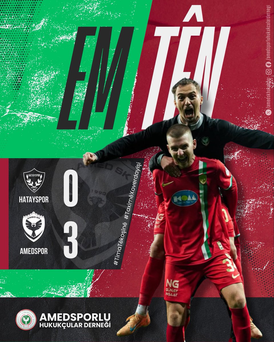 Amedsporlu Hukukçular Derneği tweet media