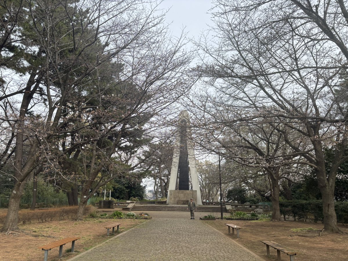 progrefan's tweet photo. 川崎市夢見ヶ崎動物公園の🌸は、染井吉野は老木で今年で植え替えのため伐採してしまうのですが、中には5分咲きの木があるも大半はまだ2分咲き前後。
展望台側の公園は、比較的若い染井吉野系のジンダイアケボノザクラ中心でほぼ満開😅
一本だけ濃いピンクと白っぽい花が混ざった変わった木があります。 https://t.co/YYNgyJ1fnK