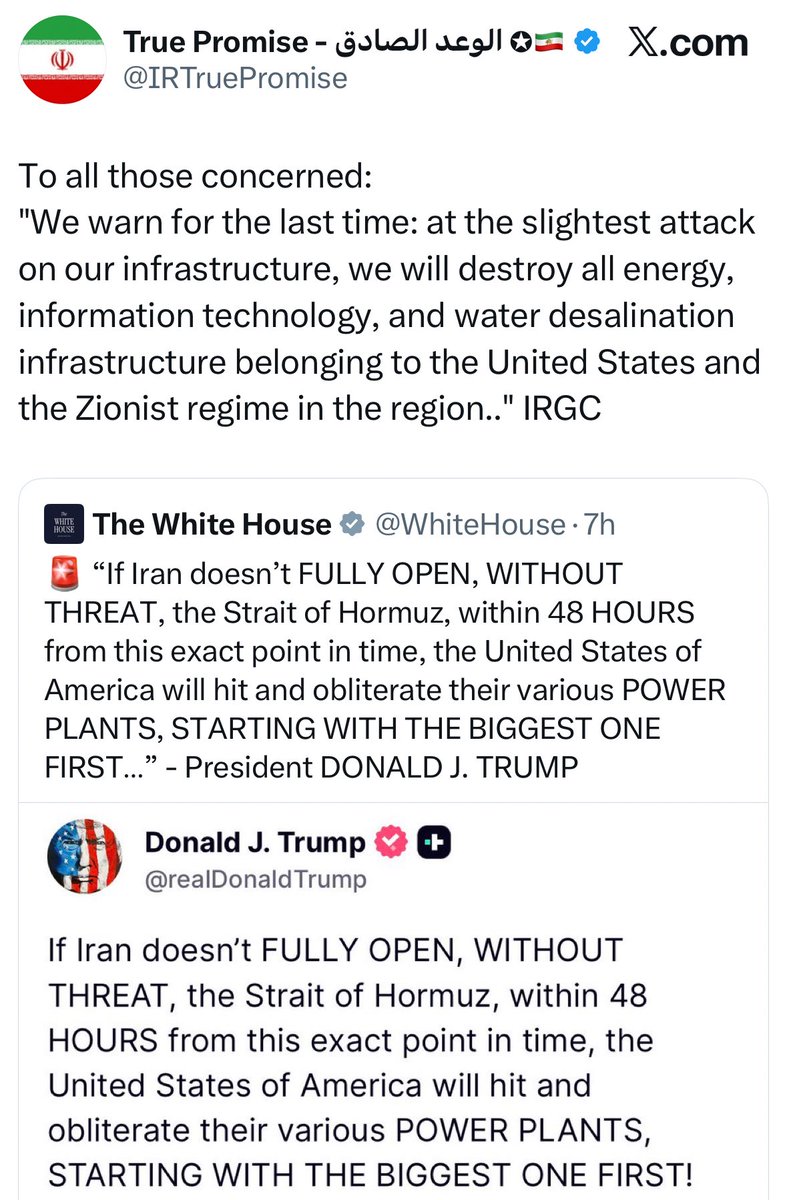 DealsDhamaka's tweet photo. This could create a shock wave in the markets. Any further escalation would impact global markets - including Indian stock market extremely …

A BLACK SWAN event 

#Iran https://t.co/YBabPHxkzo