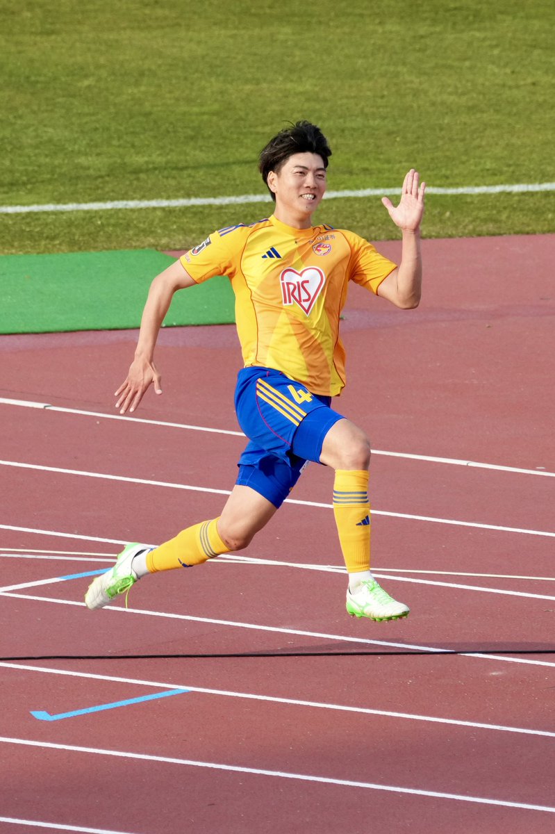 今日のハイライト
んだスタの陸上トラックで、抜群のスプリント能力をみせつける井上詩音選手（25歳）