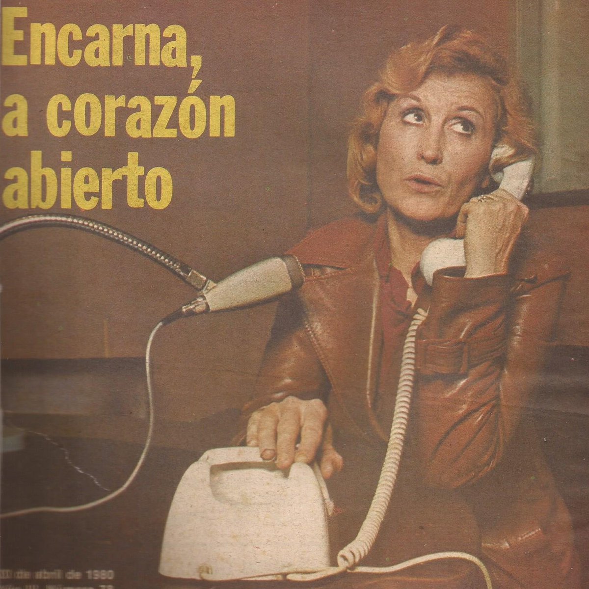 Toni_Mascaro's tweet image. Archivo de #radio #culturaradiofónica Noticias de la radio publicadas un 20 de abril.
tonimascaroradio.blogspot.com/2021/04/aquell…
Abril 1980. Encarna Sánchez.
