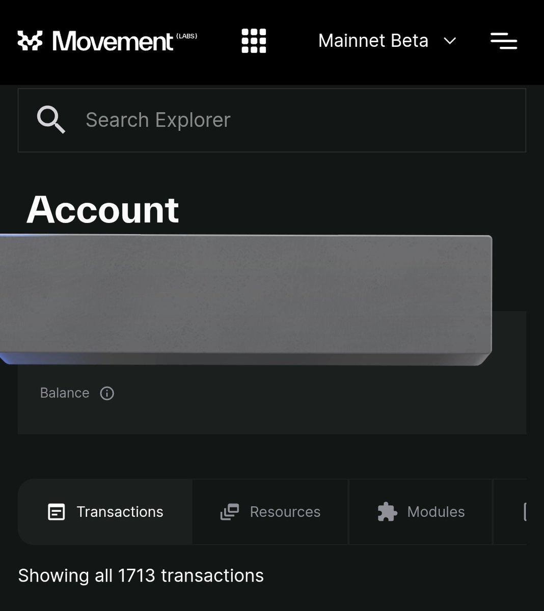 fluke_concept's tweet image. Proud to be part of the @movement_xyz  community! 

Just joined the Spartans Guild 100M+ TX Challenge.
I’ve already made 1713 transactions on-chain!

Let’s keep building!
Let's keep moving together! 

@movement_xyz @SpartansOfMove
#MovementNetwork #100MTransactions