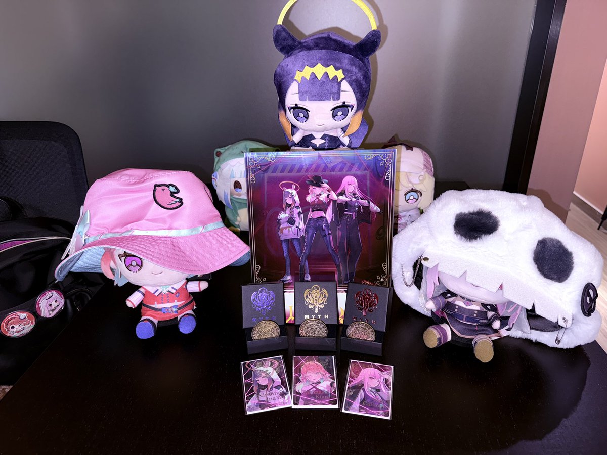 Saltdream1's tweet image. myth 5周年おめでとう！！！！！！！！　　#kfp #hololivemyth #calliolive