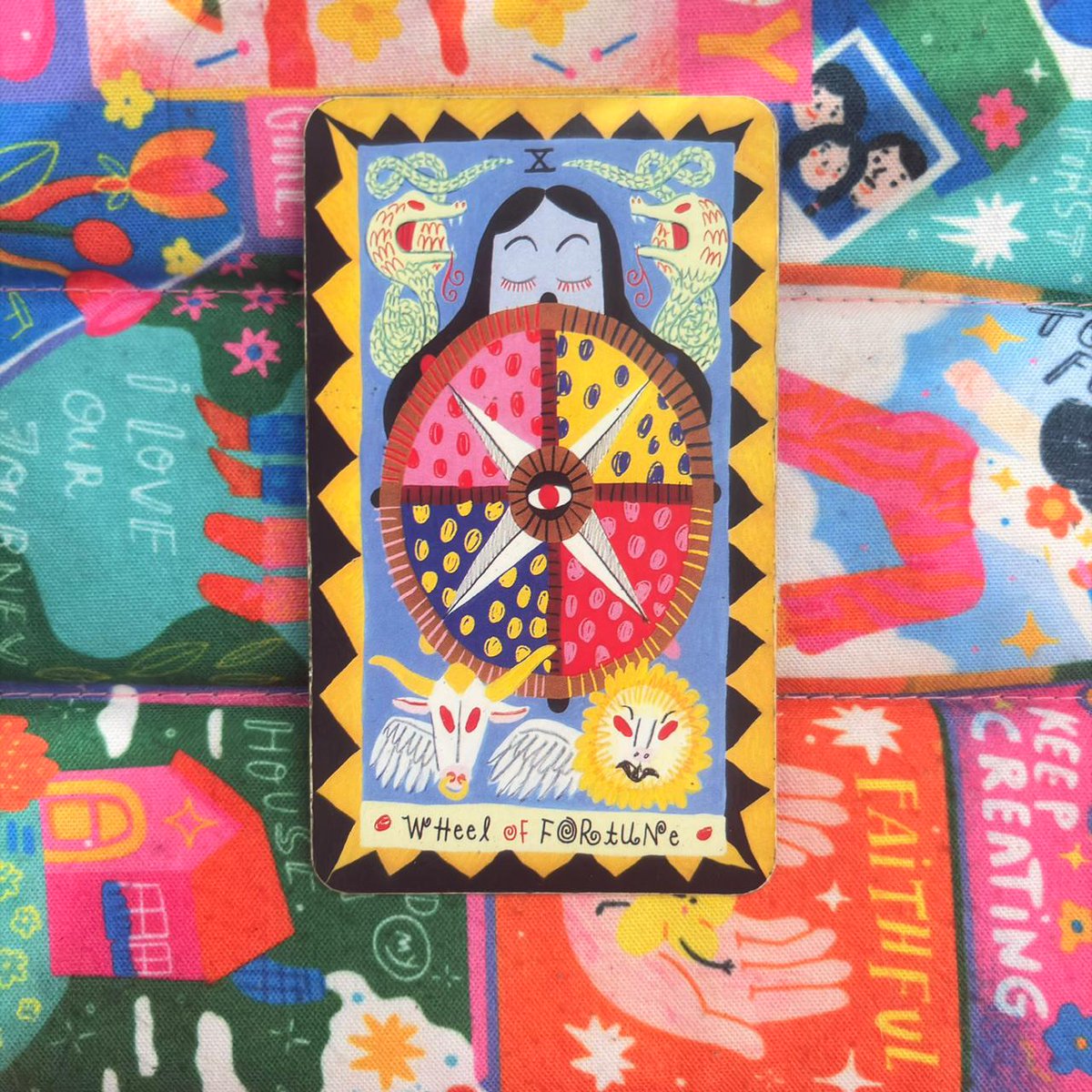 Cipher, Tarot Reader. tweet media