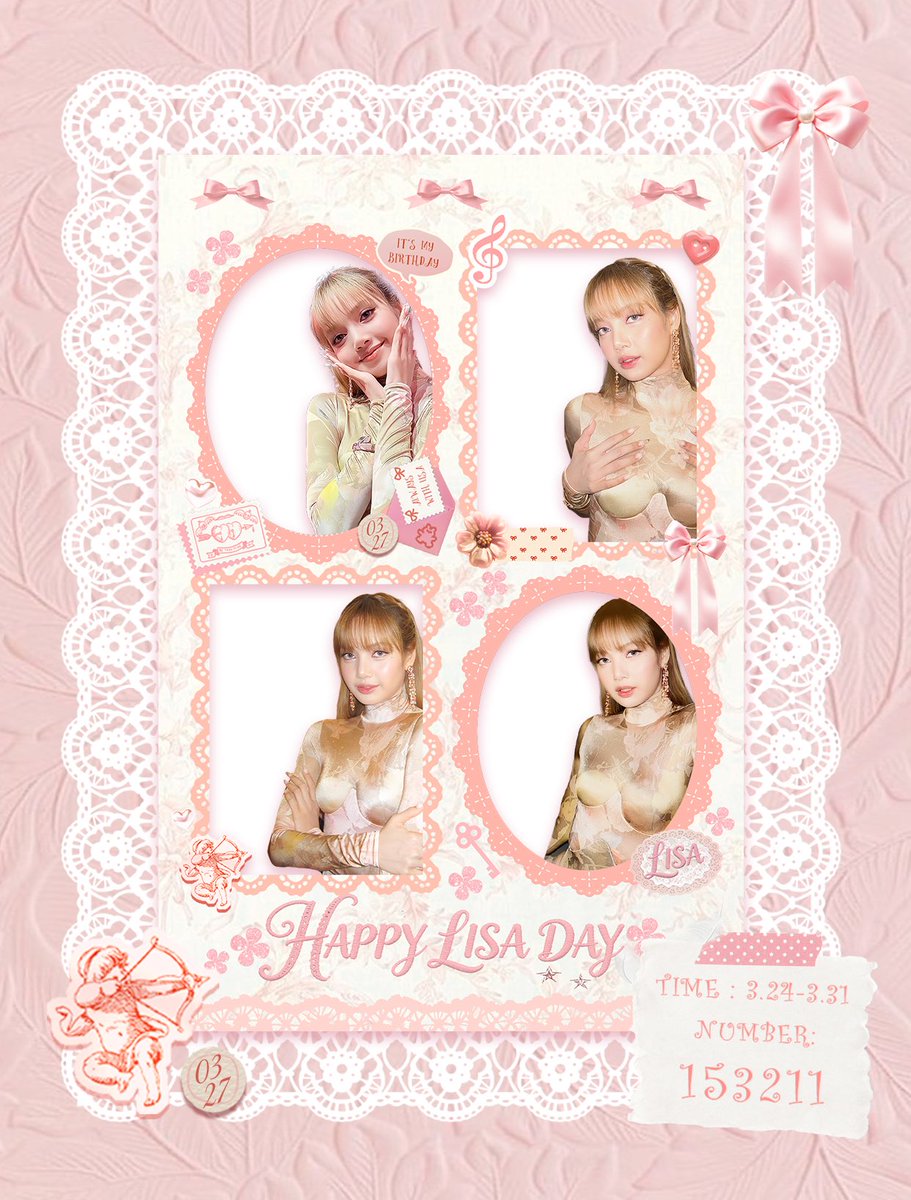 LALISA_CN58's tweet photo. [LALISA 2026 Birthday  support project PART 4 - Photo Booth Rollout]🎂📷

·Rollout Dates: March 24–31, 2026

·Cities: JUST.FOTO photo booths nationwide🇨🇳

#LALISA 
#LISA @wearelloud https://t.co/YjKLpFDYX2