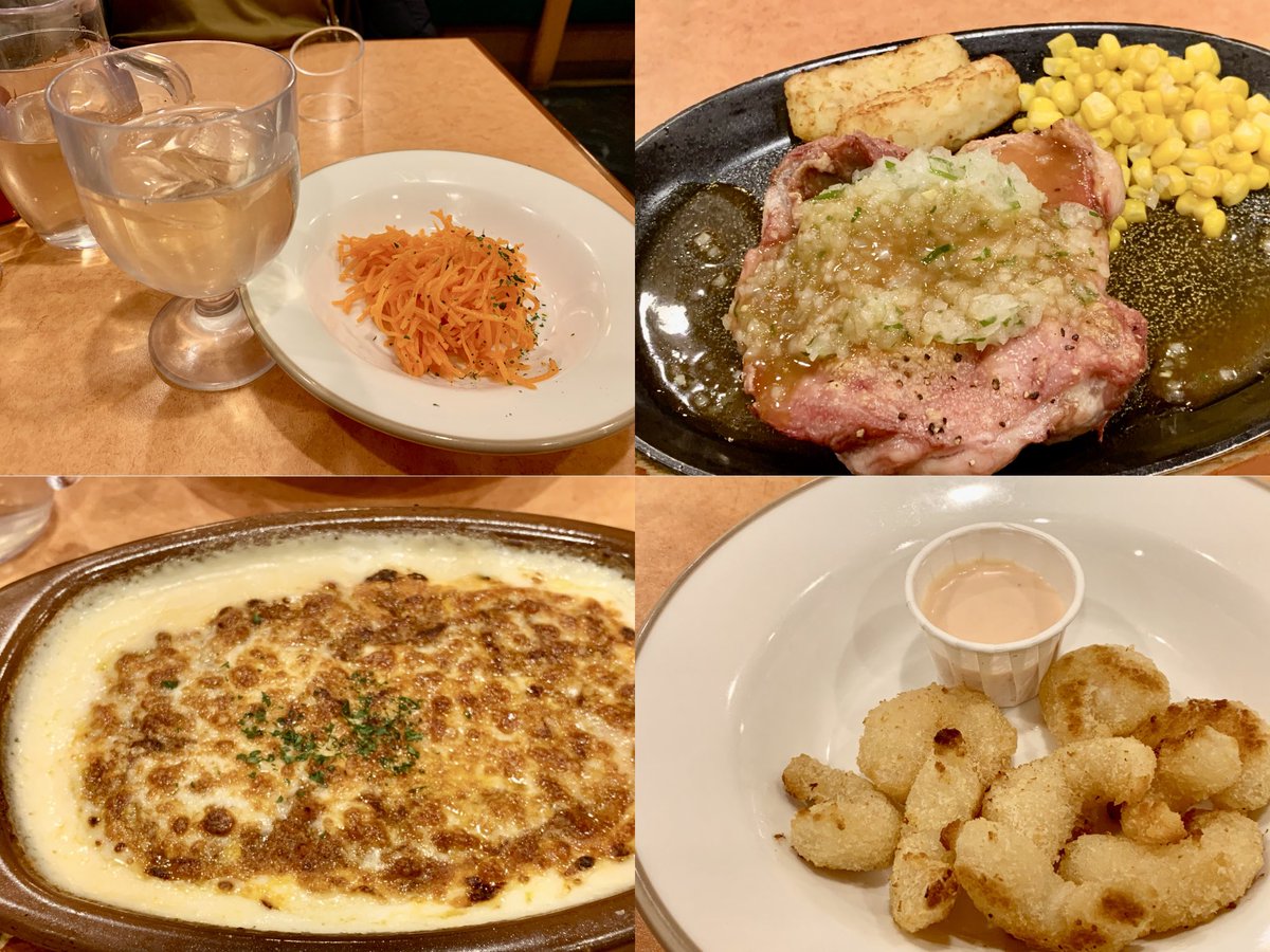 monkichi1967's tweet photo. ←木曜日に食べた2,000円のイタリアン
→日曜日に食べた5,000円のイタリアン
 #サイゼリヤ  #ローカルハウス  #LOCALHOUSE  #VOCO大阪セントラル  #イタリアン  #イタ飯 https://t.co/9c6A2xaWKa