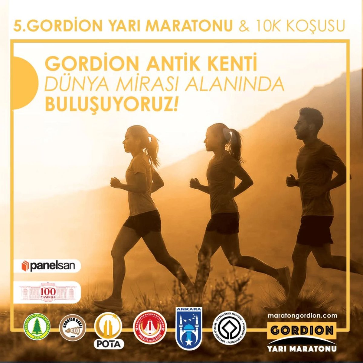 06Kadim's tweet photo. İyi bayramlar. Ankara'nın ilk, Türkiye'nin 20. UNESCO Dünya Mirası olan Gordion Antik Kentinde 10 Mayıs 2026 günü koşarak veya yürüyerek sizleri de aramızda görmek istiyoruz.
Kayıt için: https://t.co/0CMm1jOSST
#polatlıbelediyesi #panelsan #ankarabüyükşehirbelediyesi #gordionvakfi #türkiyeormancılarderneği