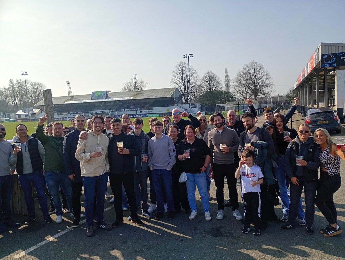 Chorley awaydays tweet media