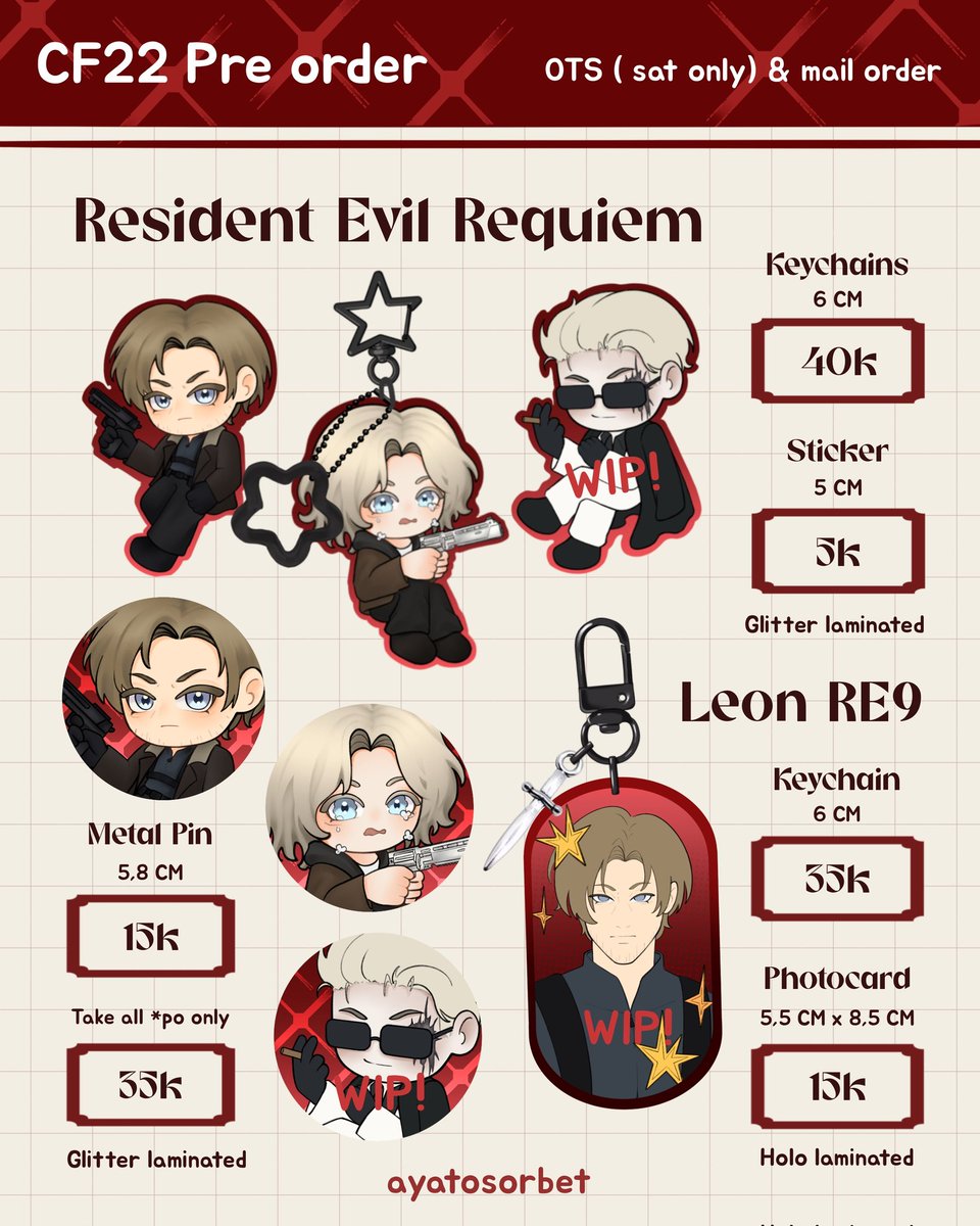 Aya • CF22 PO & GA 📌 (NO BOOTH TBA) tweet media