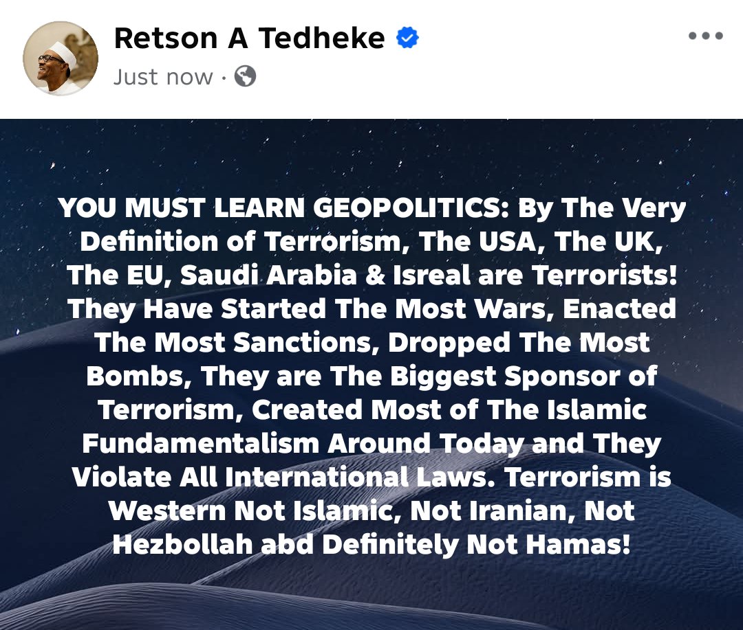 Retson Tedheke (Sarkin Yakin Ga'ate) tweet media