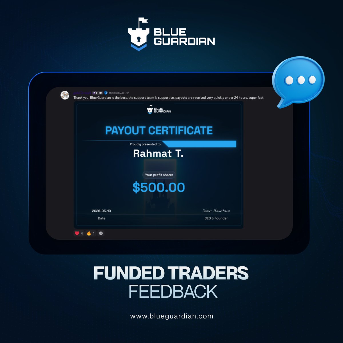 Blue Guardian tweet media