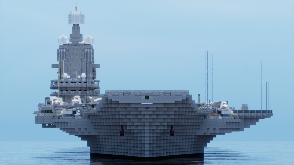 YKPLF055's tweet photo. グレース級航空母艦の撮影

@ginga263 さんにしてもらいました！
#Minecraft軍事部 #Minecraft
#マイクラ軍事部 https://t.co/pYjKKfe7WH