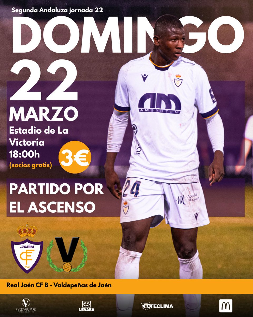 latasquilla's tweet photo. Hoy, a las 18:00 horas, en el Estadio de La Victoria, el filial del Real Jaén tiene en su mano el ascenso a Primera Andaluza 🔥🔥

A por todas, muchachos 💪🏽🦎🤍💜 https://t.co/XW5Ki3I6uK