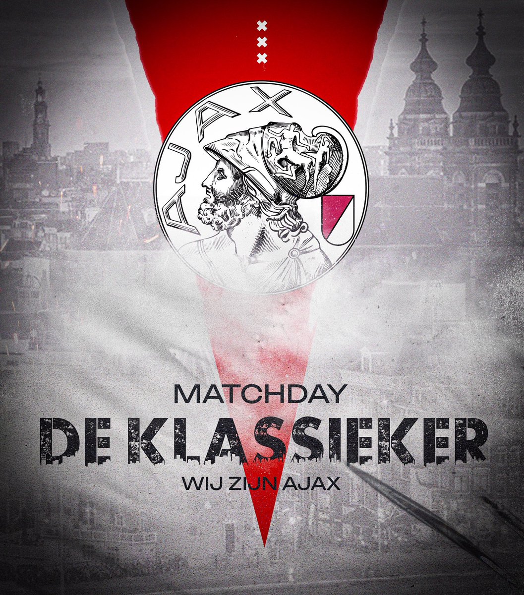 MATCHDAY!! Het is tijd voor De Klassieker. Feyenoord - Ajax begint vandaag om 14:30 uur..

Welke uitslag voorspellen onze volgers? 

#DeKlassieker #Ajax #Amsterdam #WijZijnAjax #ÉénClubÉénStad #ajaxmuseum #feyAJA