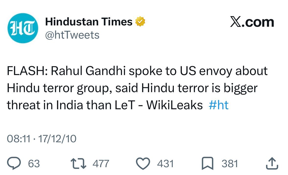 For Hypos who wish to have Rahul Gandhi as Prime Minister and future of India.

Especially <a href="/kajal_jaihind/">Kajal HINDUsthani</a> <a href="/ajeetbharti/">Ajeet Bharti</a> <a href="/neha_laldas/">Dr. Neha Das</a> and <a href="/Sanjay_Dixit/">Sanjay Dixit ಸಂಜಯ್ ದೀಕ್ಷಿತ್ संजय दीक्षित</a> Gang…