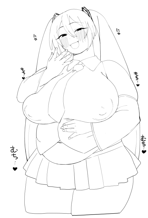 うちの爆乳デカ乳輪ぽっちゃり初音ミクが生意気なのでわからせた 