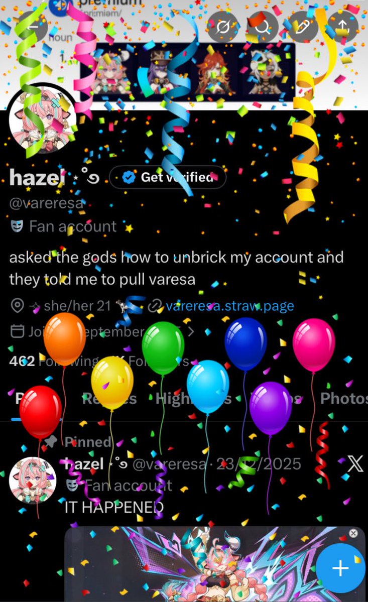 hazel ⋆˚࿔ tweet media