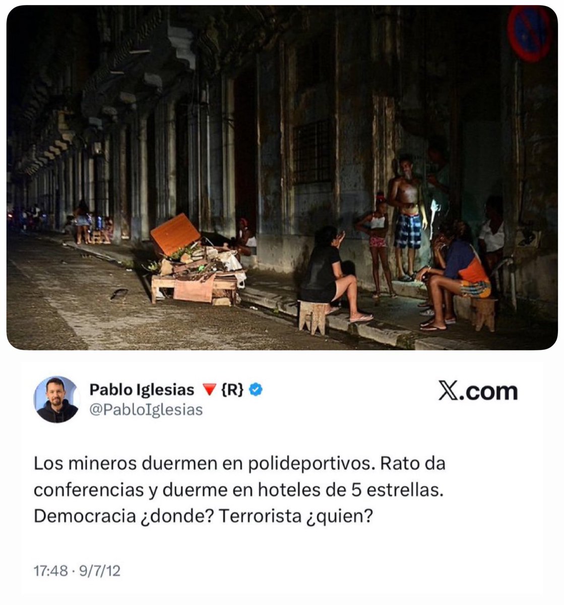 Cabalgando contradicciones.