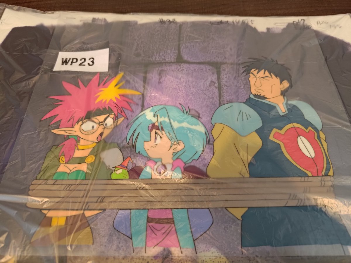 最近はセル画収集にハマったりしてる 