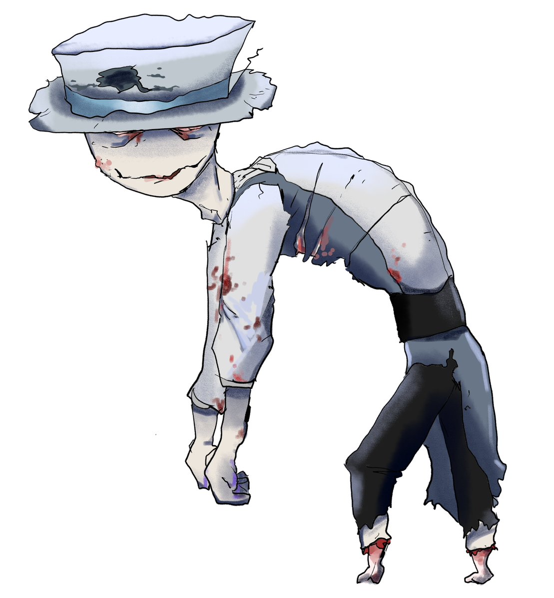 ⚠️mild body horror

rake  &amp; chumble - resident designs + brief description
#littlenightmaresOC