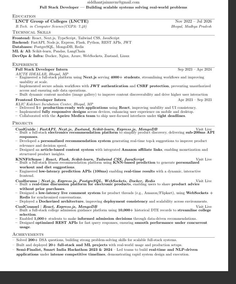 Siddhant Jain tweet media