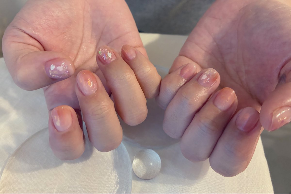 桜ナイトフィーバー　ってかんじのつめ