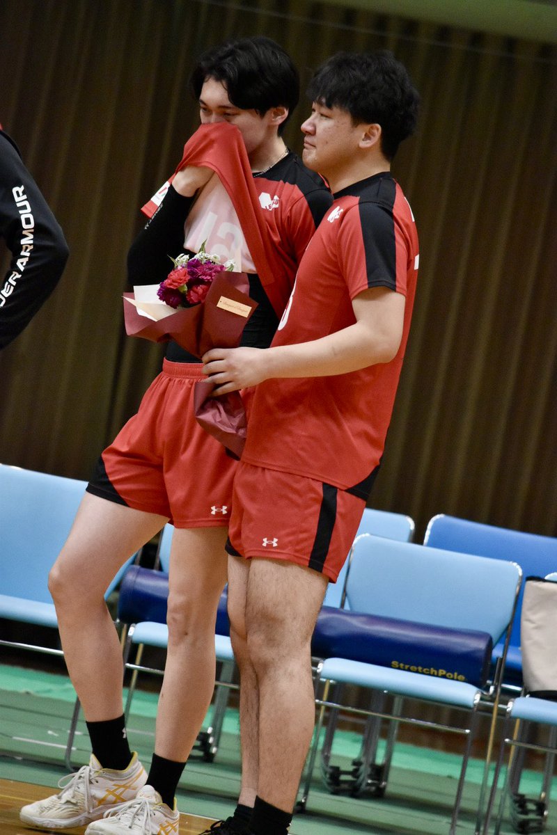 v__p6's tweet photo. 2026.03.22
東急ドレッセとどろきアリーナ(サブアリーナ)
#富士通カワサキレッドスピリッツ 
#Vリーグ
#松本喜輝 選手
#兵頭佳樹 選手 https://t.co/TBXGHtTTYi