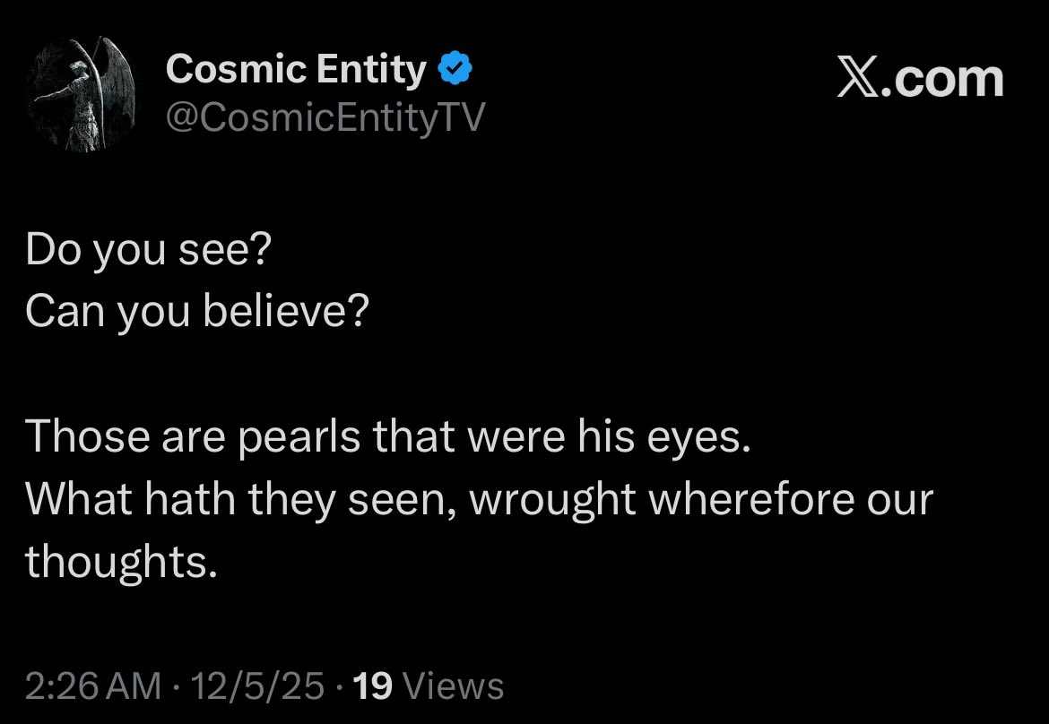 Cosmic Entity tweet media
