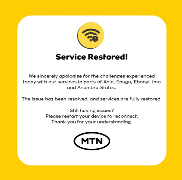 MTN Nigeria Support tweet media