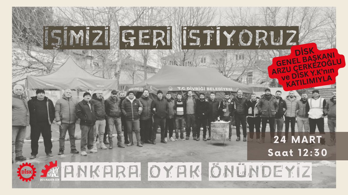 DİSK/DevMadenSen tweet media