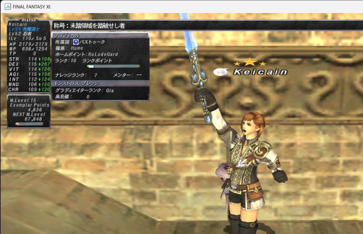 Keicain@FF11_Odin鯖 tweet media