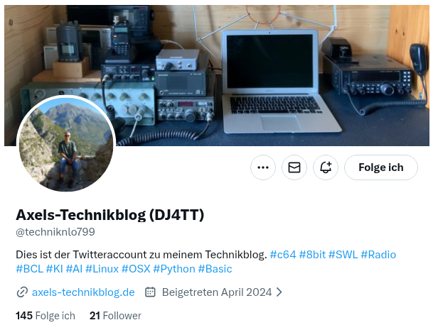 Retrojournal_de's tweet photo. Hier wächst gerade etwas Schönes 🧡
Retro, Technik, Leidenschaft – genau unser Ding.

Ein paar mehr Follower würden gut tun 👇
#C64 #8bit #RetroComputing @techniknlo799 https://t.co/otk1GH3ezo
