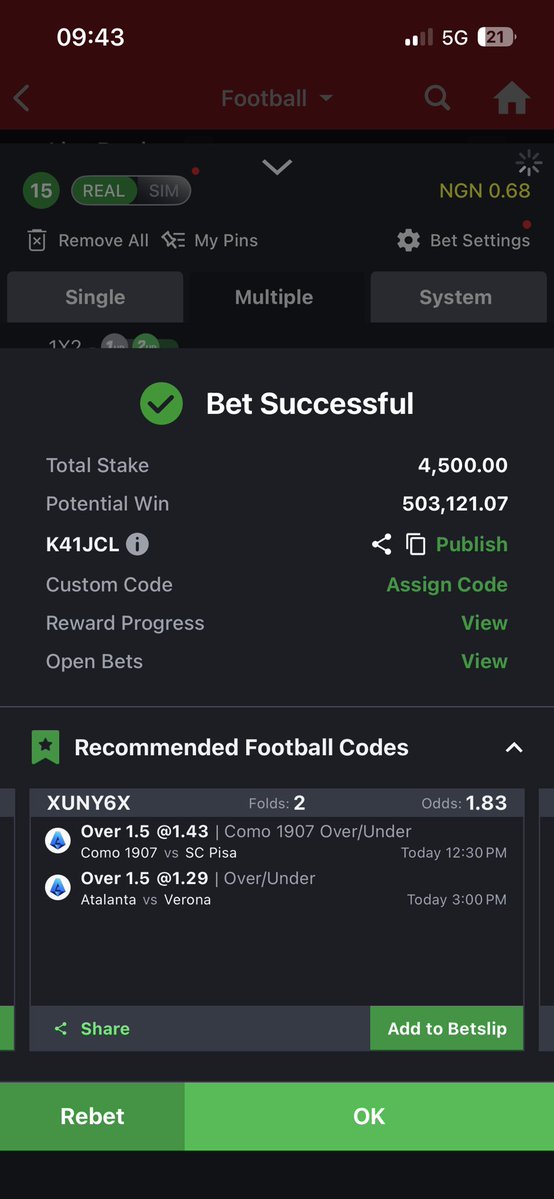 CalistusLazarus's tweet image. Today pure code
   Repost and drop your sporty id 
Stake if u fancy