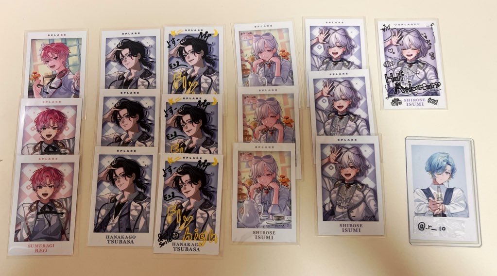 _r___1O's tweet photo. 【交換】にじさんじ すぷれあ ランダムチェキ風カード 特典 学生証

求) 💍📘

譲) 画像

・郵送のみ
・同種同士の交換でお願い致します。
・🧢🪽は仮約束している方がいる為、その方とのお取引が白紙になった場合のみ交換可能です。

お気軽にお声掛けください( ᴗ͈ˬᴗ͈ ) https://t.co/JgMRSdN7e6