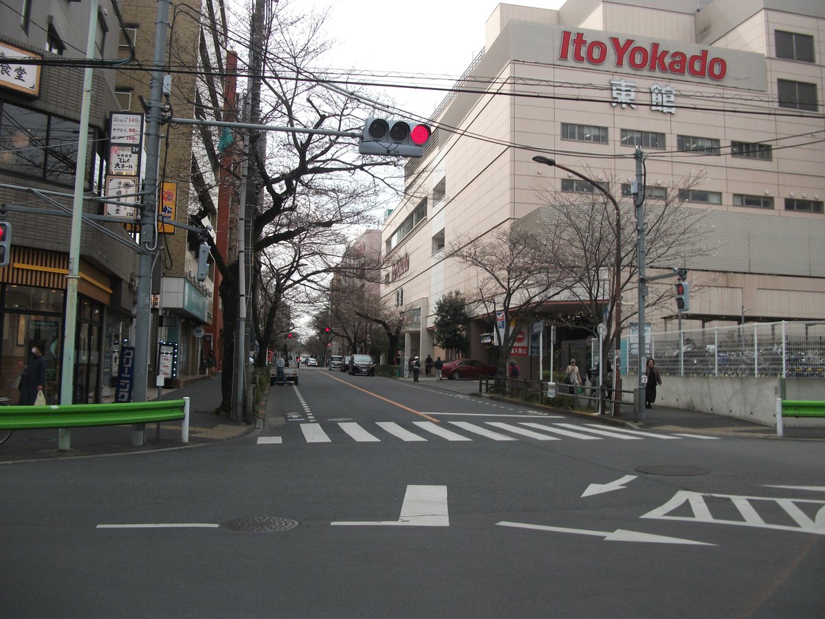 武蔵境の桜。まだ咲いてない。今日は母型の祖母の命日だったので大山家行った後墓参りに行った。身内に合わなくてよかった。