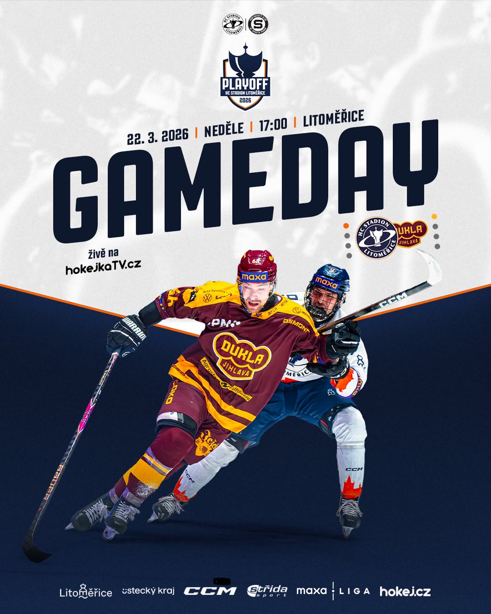 HCStadion's tweet photo. V Kalich Areně dnes uvidíme semifinálovou bitvu č. 3! 👊🏻 
🆚 Preview: https://t.co/EuEnZPZy8N
🎟️ Vstupenky: https://t.co/Dt0OKHOKX2 https://t.co/No5JRcEjZL
