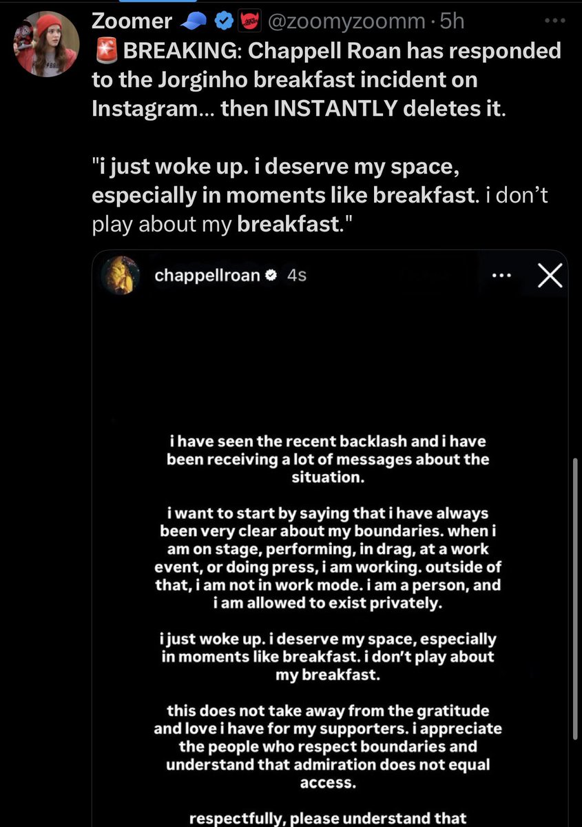 Chappell Roan Philippines tweet media