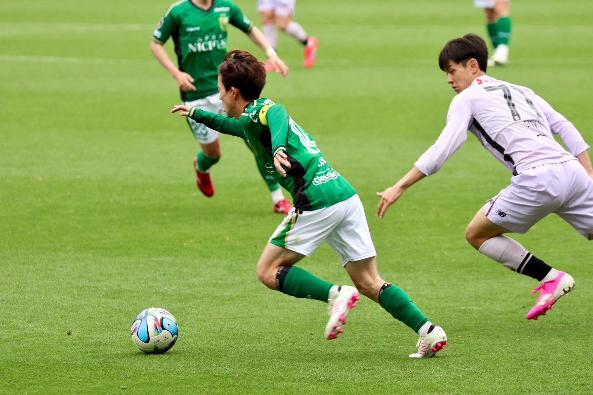 2026.3.22
｢やばい、また悪質なタックルが来るぞ！！にげろーー！！｣って思ってたら超華麗な抜き方して行って最高の瞬間やった

#verdy
