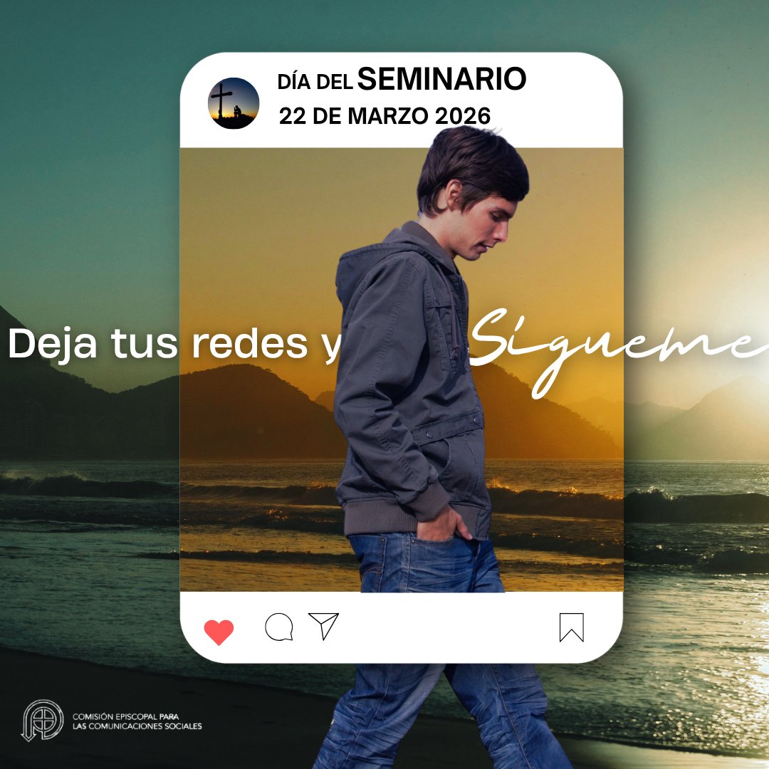 CECS_CEE's tweet image. ‘𝗗𝗲𝗷𝗮 𝘁𝘂𝘀 𝗿𝗲𝗱𝗲𝘀 𝘆 𝘀𝗶́𝗴𝘂𝗲𝗺𝗲’☀️

Hoy celebramos el  #DíadelSeminario✝️ y ponemos en valor la vocación sacerdotal de los jóvenes que siguen este camino hacia la plenitud interior ✨

#CECS💚