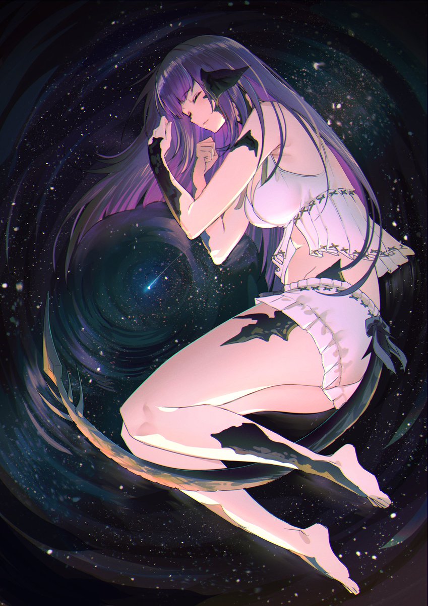 これは3年前に描いたアウラちゃん!気に入ってるからもう1回載せます!
この絵はアウラレンでもう1枚描いて、対になる作品にしようとしてたんだけど
未だにレンの方はラフのままです 熟成3年目 