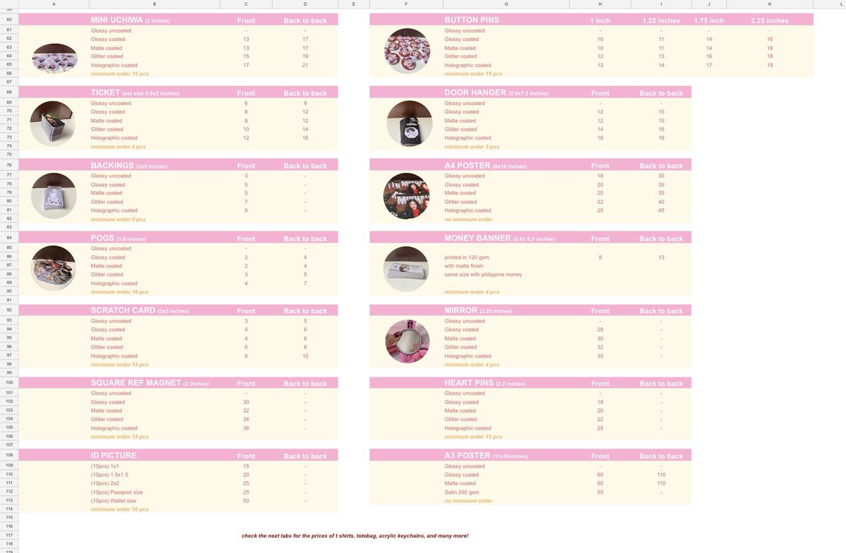 OPEN FOR RUSH | Paper Cuts Printing Service PH tweet media