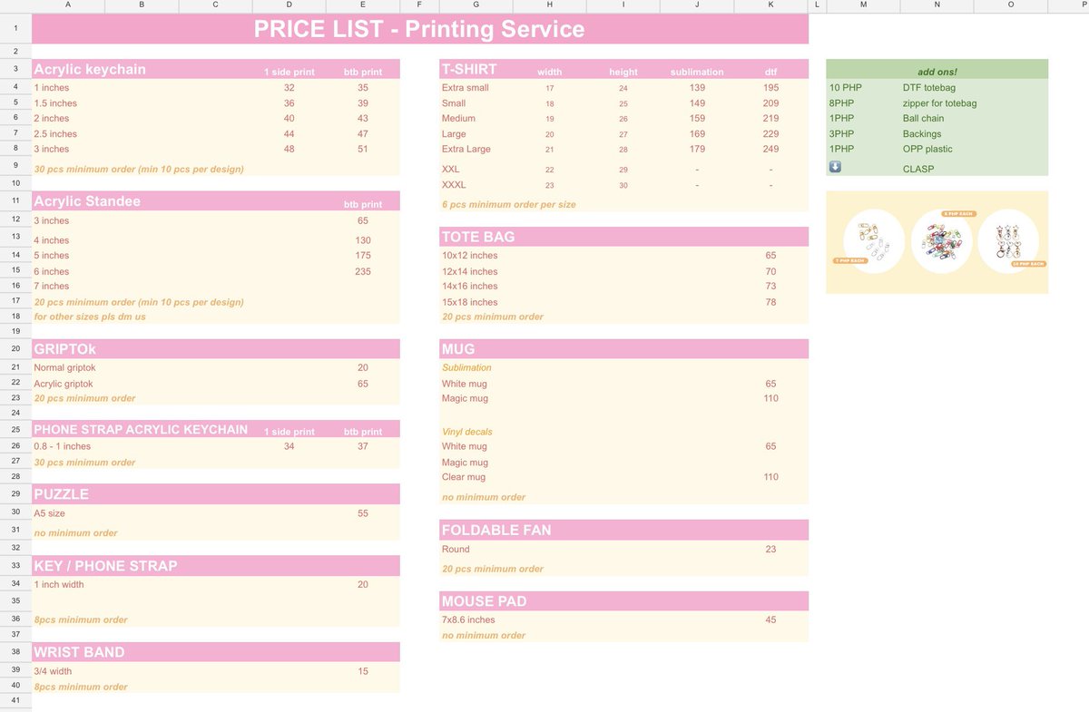 OPEN FOR RUSH | Paper Cuts Printing Service PH tweet media