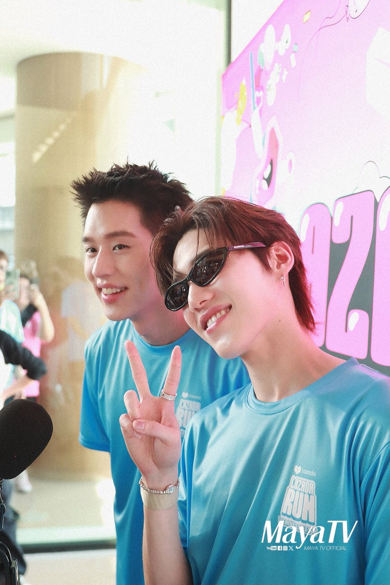 Snapshot #MAYATVOFFICIAL | พี่มุเน้ก #bbillkin ยัยจิ๋วเร้ก #ppkritt at #LZDRunWellnessFest 

📽🔗youtu.be/DxAFjS7Sh4o?si…

Lazada Run Wellness Fest