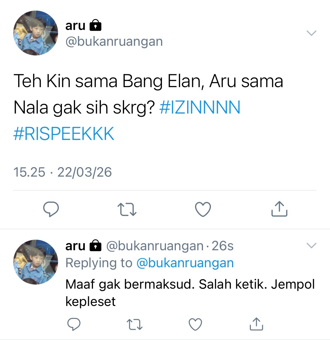 serautjuli's tweet photo. 100. IZINNNN 🙏🏻 https://t.co/B7LUC5qVZi