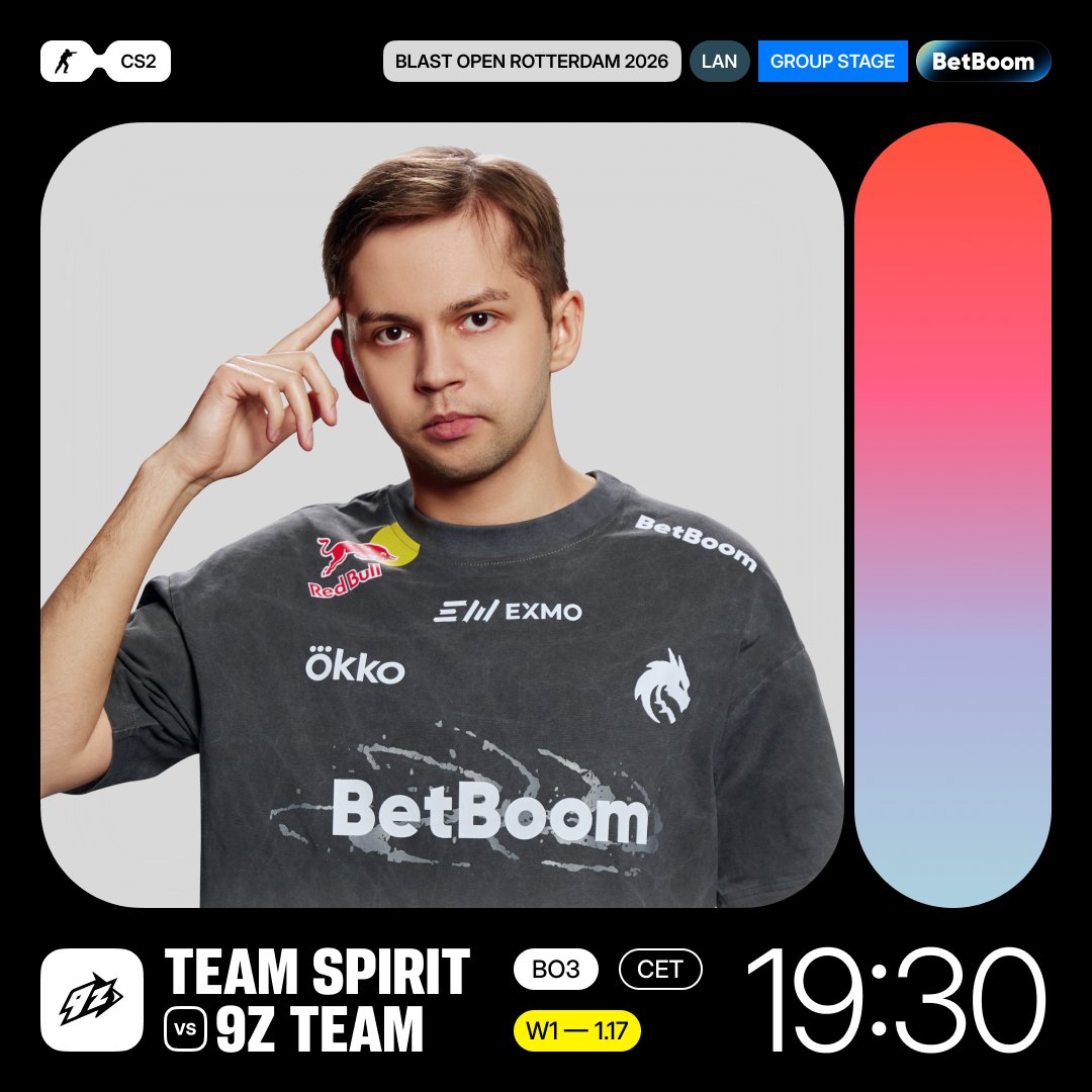 Team Spirit CS2 tweet media