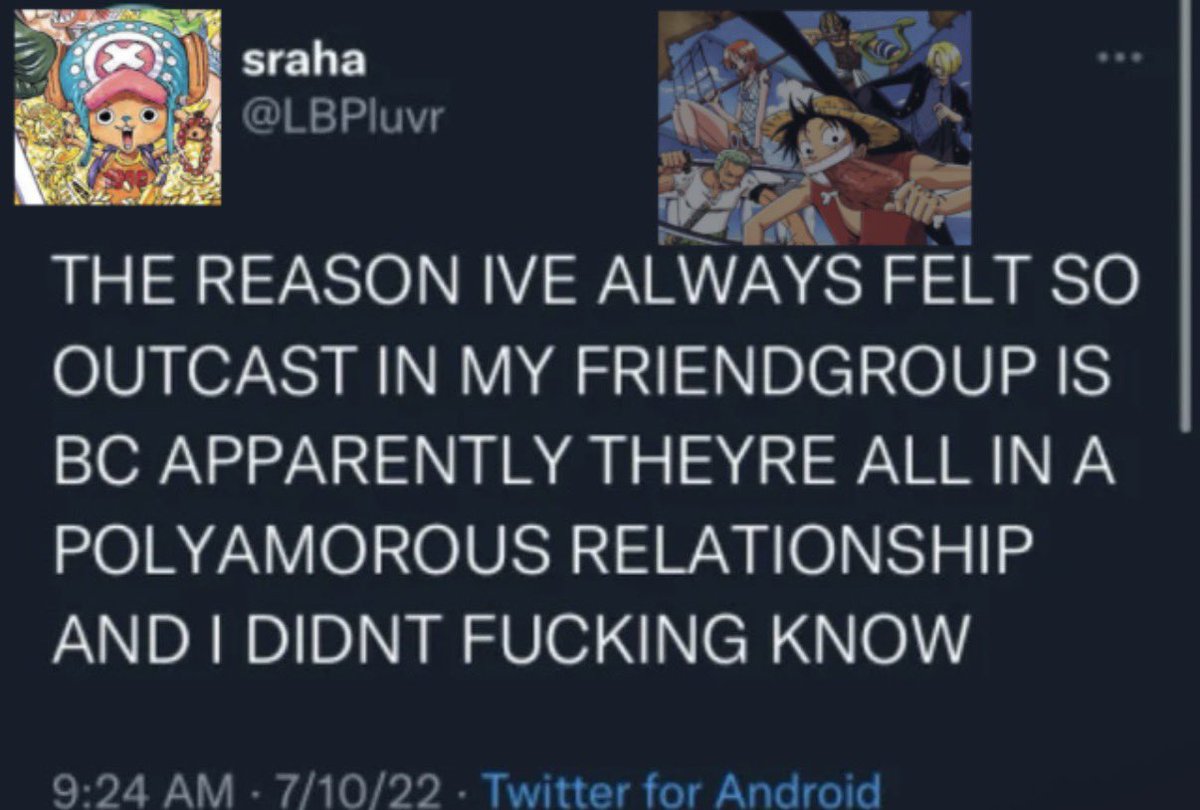 Daily One Piece Ship Headcanons tweet media