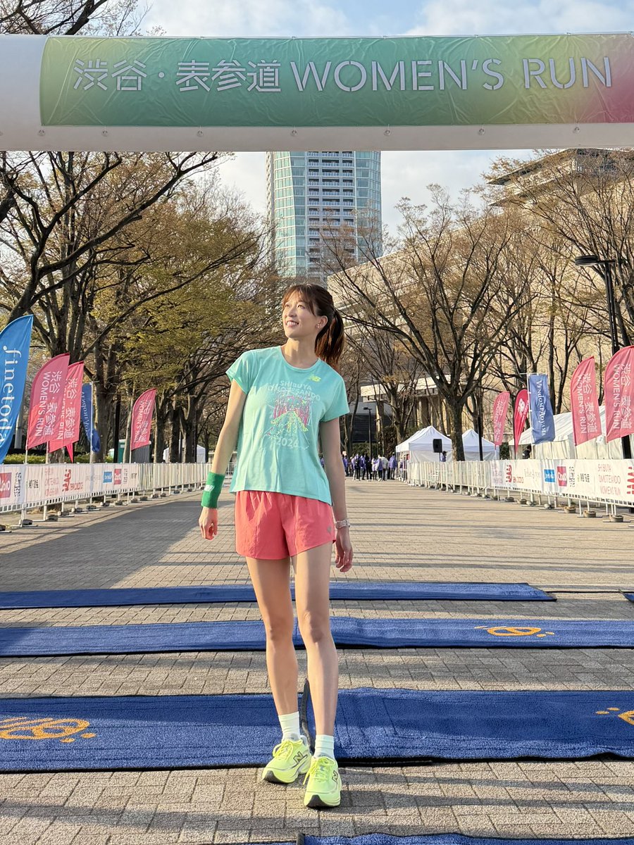 10km走ってきました🏃‍♀️‍➡️ #PR #newbalance #Runyourway #渋谷